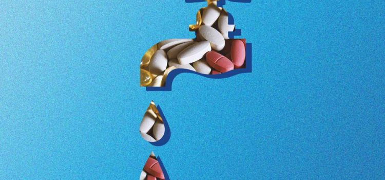 Illustration of mineral supplements in tap water prior to Austin TX water treatment