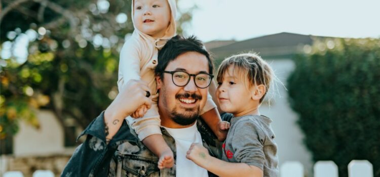 Happy family enjoying quality time outdoors, thanks to the clean water they drink from the state-of-the-art water filtration system in Cedar Park - promoting health and wellness.