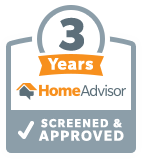 HomeAdvisor 3 Years Screened & Approved