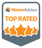 HomeAdvisor Top Rated badge